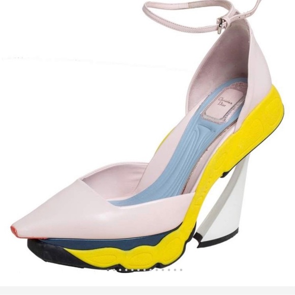 IN SEARCH OF!!!!! Christian Dior x Raf Simons Runway sneaker heels circa 